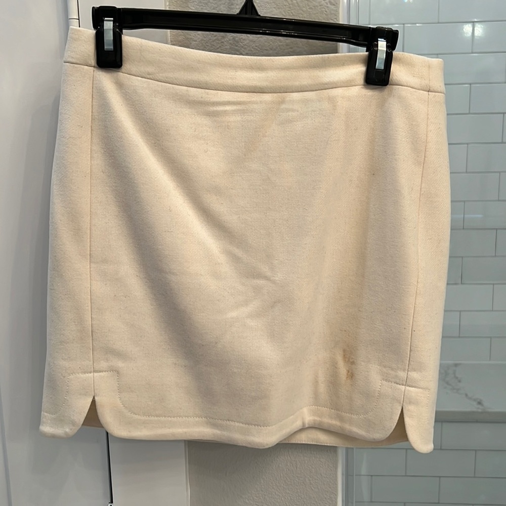 J Crew fleece pencil skirt